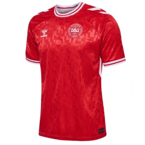 Denmark Replica Home Stadium Shirt Euro 2024 Short Sleeve